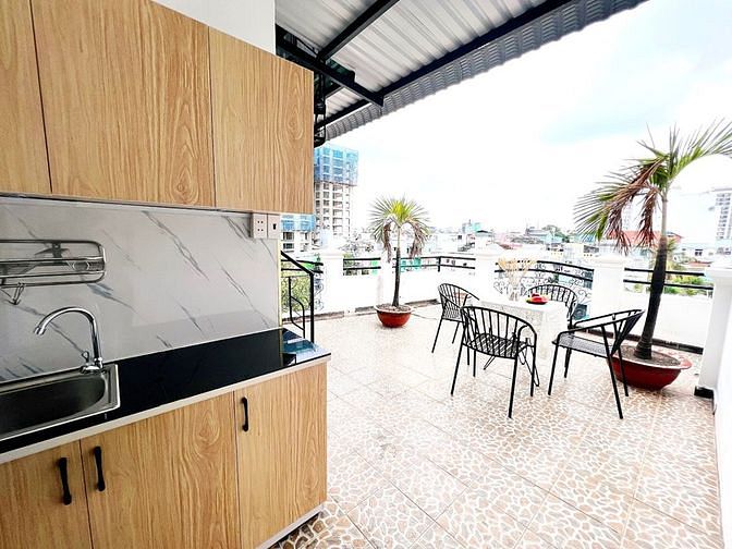 Hình ảnh CHDV 2Pn 1wc full nội thất Penthouse ban công