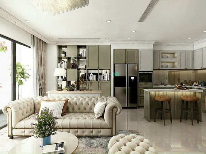 Hình ảnh Cho thuê 3PN Vinhomes Golden River Bason Q.1 nội thất cao cấp