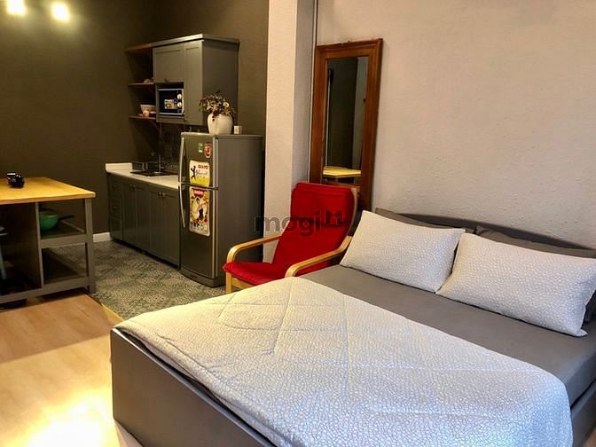 Hình ảnh Studio balcon full NT cây cối siêu chill gần ngay Hoàng Sa - Trường Sa
