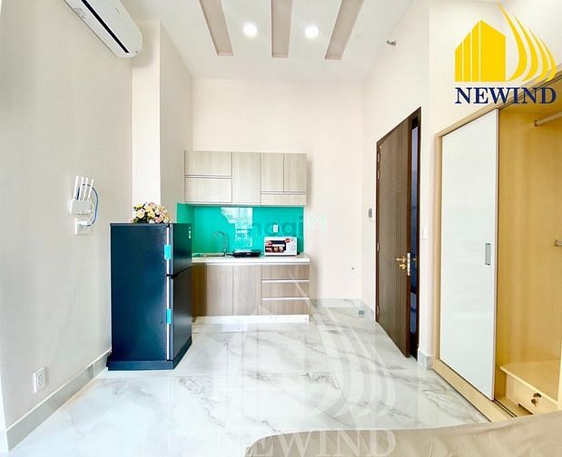 Hình ảnh TPN căn Studio bancol - máy giặt riêng Gần Lotte Tiện Q1 Q8 Q4