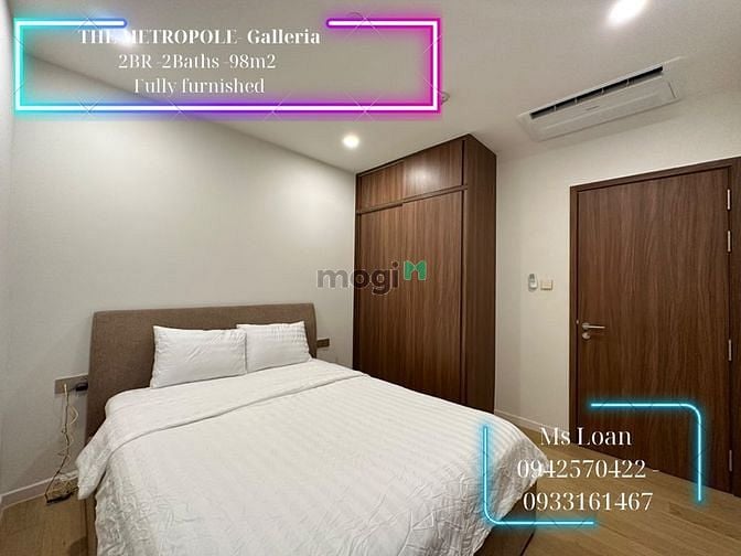 Hình ảnh Hot Cho thuê CHCC Metrople - Galleria 2PN 98m2 full NT đep