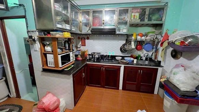 Hình ảnh Nhà 4x13 Công Nhận Đủ 52m2 Đúc Trệt Lửng Lầu 3 PN 4 WC