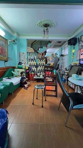 Hình ảnh Nhà 4x13 Công Nhận Đủ 52m2 Đúc Trệt Lửng Lầu 3 PN 4 WC