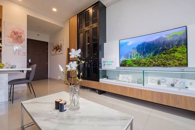 Hình ảnh Cho thuê ngày, tháng, năm căn 3PN đẹp The Sun Avenue 96m2 view LM 81