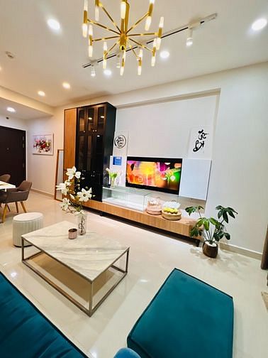 Hình ảnh Cho thuê ngày, tháng, năm căn 3PN đẹp The Sun Avenue 96m2 view LM 81