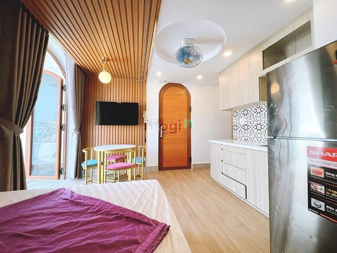 Hình ảnh Studio ban công Phạm Thế Hiển, gần cầu Nguyễn Văn Cừ, dh Sư Phạm