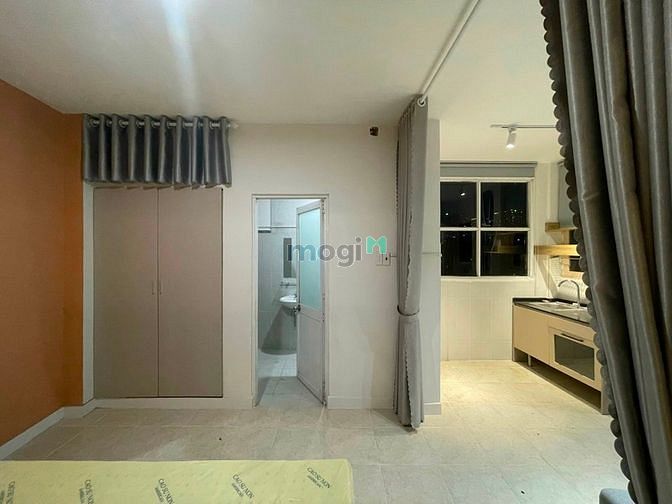Hình ảnh Studio view đỉnh đường Tôn Đản, gần đh Luật, đh NTT, cầu Khánh Hội Q4