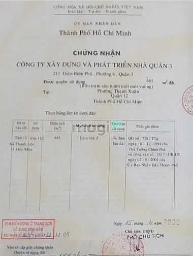 Hình ảnh Đất biệt thự khu Nam Long góc 3 mặt tiền 461m thổ cư, đường xe công