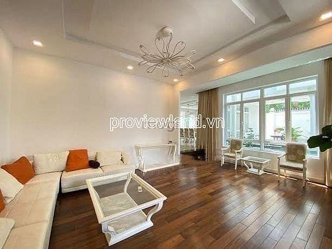 Hình ảnh Cho thuê biệt thự khu Compound Eden Thảo Điền, 1 hầm, 3 tầng, 5PN, sân