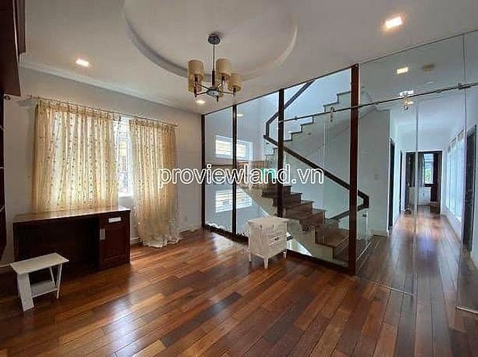 Hình ảnh Cho thuê biệt thự khu Compound Eden Thảo Điền, 1 hầm, 3 tầng, 5PN, sân