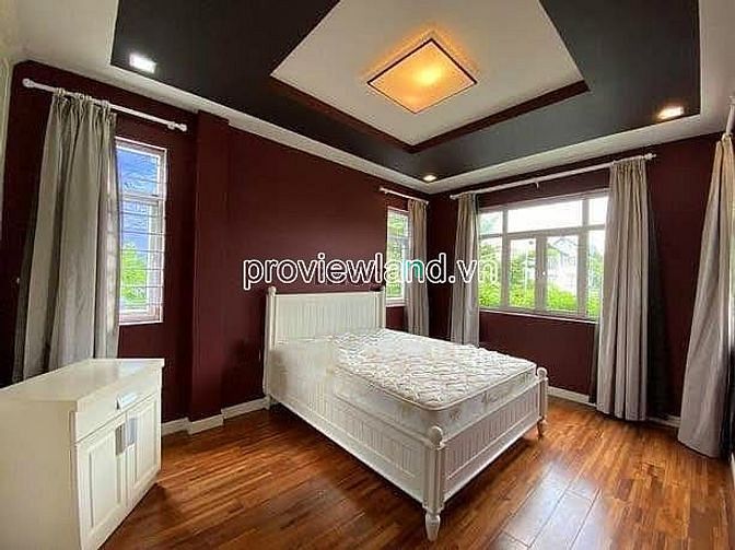 Hình ảnh Cho thuê biệt thự khu Compound Eden Thảo Điền, 1 hầm, 3 tầng, 5PN, sân