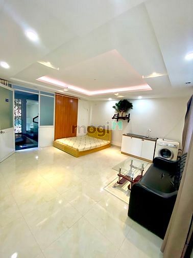 Hình ảnh 1/9 Trống Phòng Studio 25m2 Có Máy Giặt Riêng