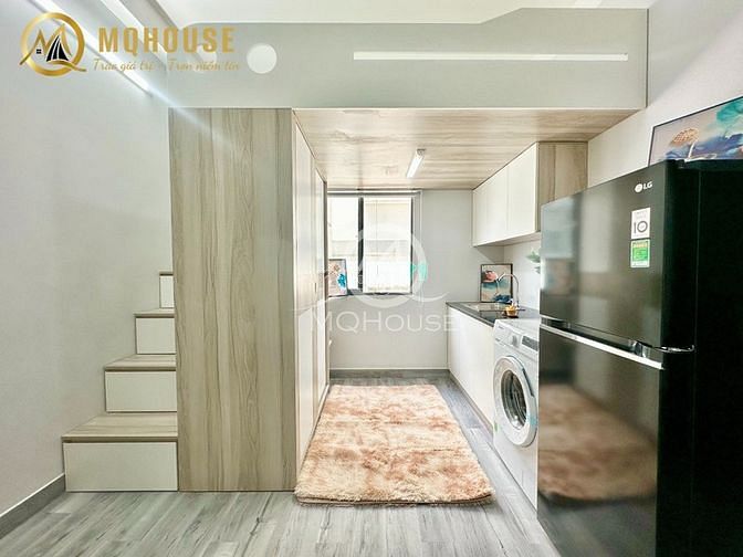Hình ảnh Căn Hộ Cao Cấp Có Gác - Cửa Sổ Lớn - Có Máy Giặt Riêng - Ngay Sân Bay