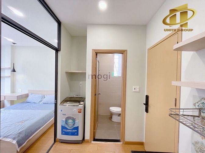 Hình ảnh Studio 1PN hiện đại bancol cửa sổ gần chợ Bà Chiểu