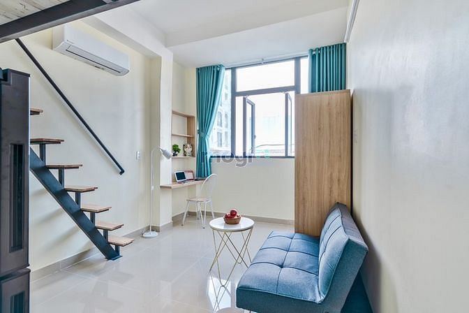 Hình ảnh Mb6623 nạp rút nhanh chóng Duplex cửa sổ lớn thoáng , gác cao Ngay chợ Lý Phục Man Quận 7