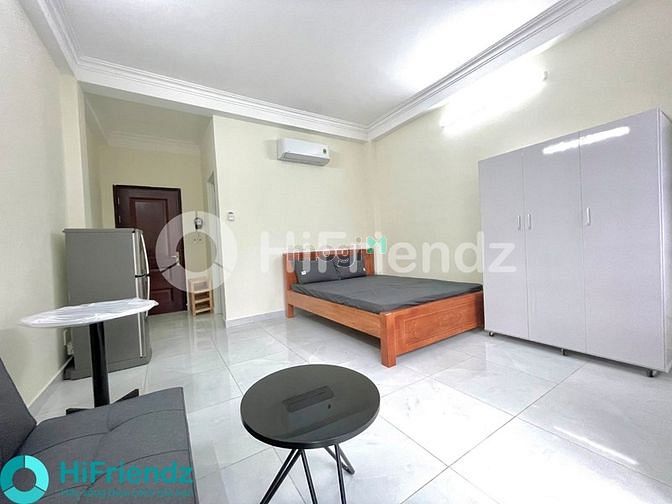 Hình ảnh Studio máy giặt riêng thoáng mát gần Etown, Lotte Cộng Hoà