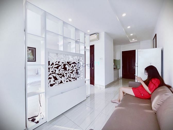 Hình ảnh Hệ thống CHDV_1PN Full NT có bancol sang trọng Quận Phú Nhuận