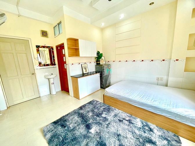 Hình ảnh Studio cửa sổ đầy đủ tiện nghi, giờ giấc tự do, phòng thoáng mát sạch
