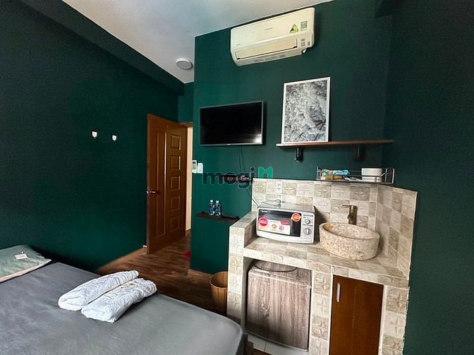 Hình ảnh Studio full nội thất, giờ giấc tự do, an ninh camera 24/24 , phòng đẹp