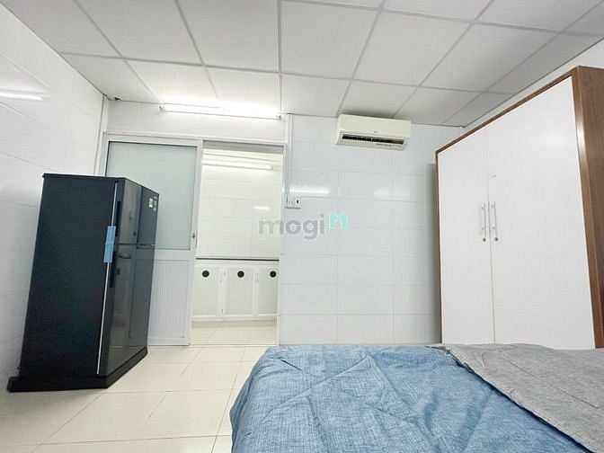 Hình ảnh Studio full nội thất, giờ giấc tự do, an ninh camera, phòng thoáng mát