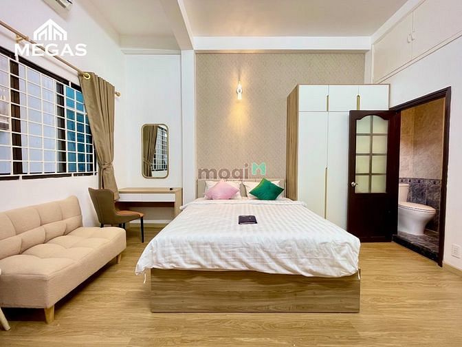 Hình ảnh Studio nội thất hiện đại, giờ giấc tự do, phòng thoáng mát sạch sẽ