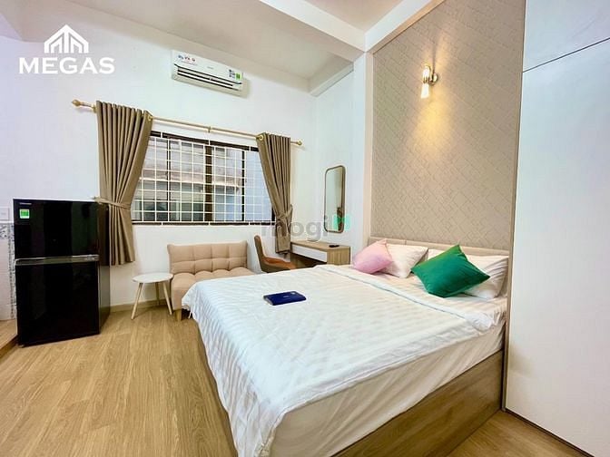 Hình ảnh Studio nội thất hiện đại, giờ giấc tự do, phòng thoáng mát sạch sẽ