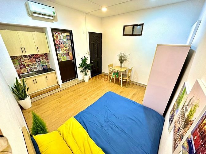 Hình ảnh Studio full nội thất, giờ giấc tự do, phòng thoáng mát sạch sẽ