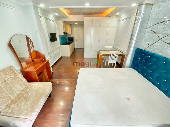 Hình ảnh Studio ban công full nội thất, giờ giấc tự do, an ninh, phòng thoáng
