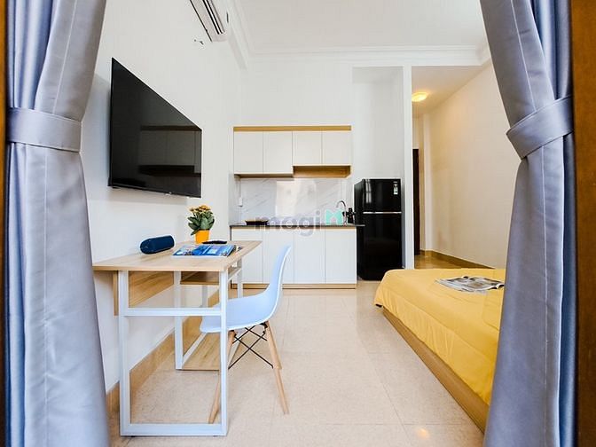 Hình ảnh Studio balcon Dương Bá Trạc, gần cầu Nguyễn Văn Cừ, đh Sư Phạm, đh SG