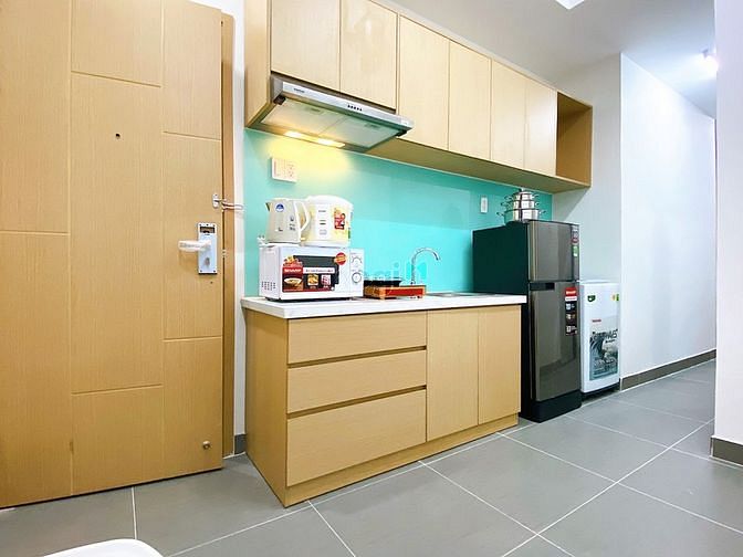 Hình ảnh Studio cửa sổ full nội thất, giờ giấc tự do, phòng thoáng mát sạch sẽ