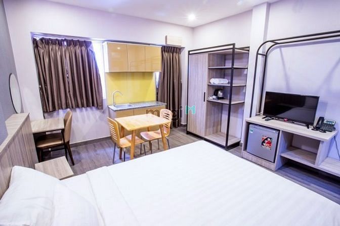 Hình ảnh CHDV Quận 1 Cô Giang full nội thất ban công