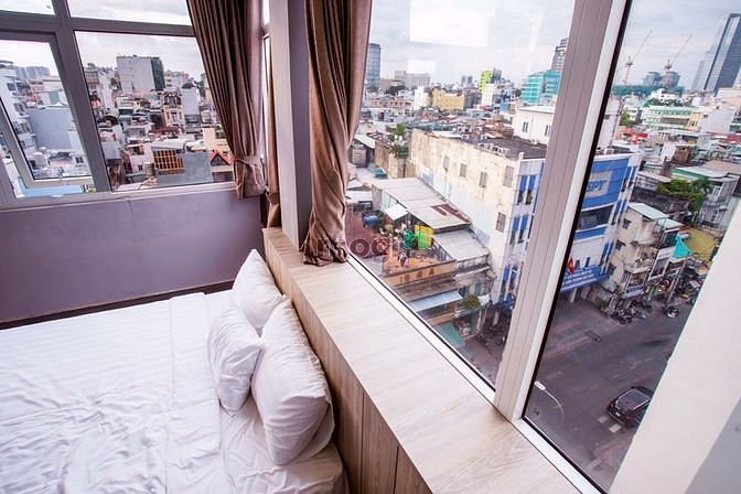 Hình ảnh CHDV Quận 1 Cô Giang full nội thất ban công