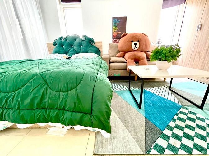 Hình ảnh 1PN vách ngăn full nội thất, giờ giấc tự do, phòng thoáng mát sạch sẽ
