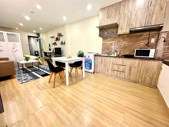 Hình ảnh Studio 50m2 full NT ở nhiều người ngay Đh Luật _ cầu Khánh Hội Quận 4