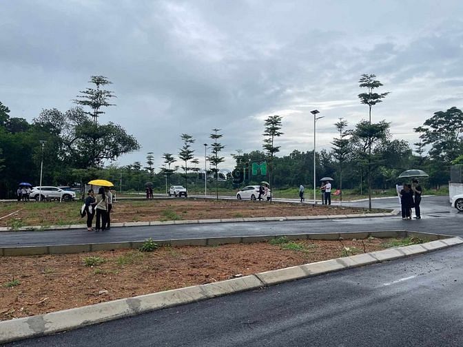 Hình ảnh Đất nền Hòa Lạc mặt Trục chính Hồ Tât-Ba Vì 40m. Vị trí đắc địa Trang MB66.COM Chính Thức - MB 66 Uy Tín