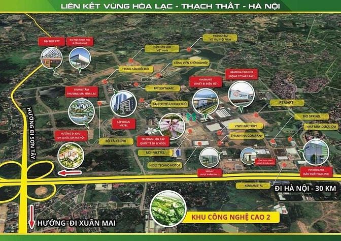 Hình ảnh Đất nền Hòa Lạc mặt Trục chính Hồ Tât-Ba Vì 40m. Vị trí đắc địa Trang MB66.COM Chính Thức - MB 66 Uy Tín