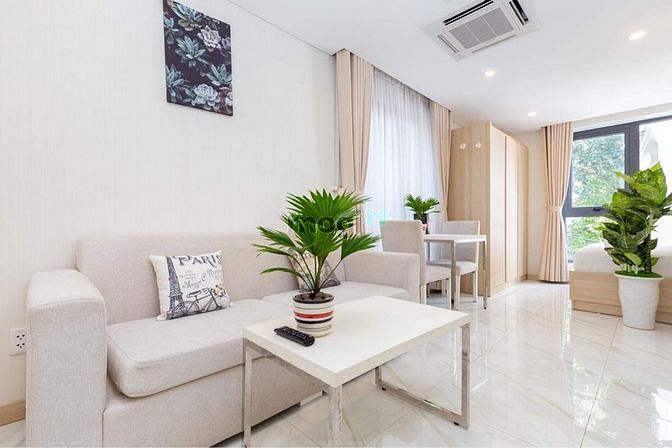 Hình ảnh CHDV 1PN Tân Định Quận 1 full nội thất ban công
