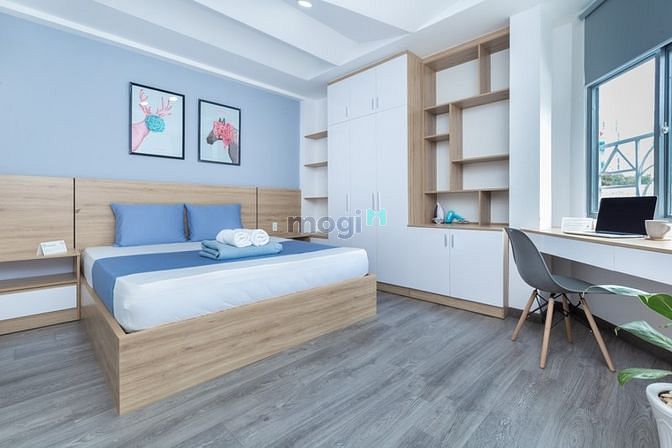 Hình ảnh CHDV Bến Nghé Quận 1 full nội thất cửa sổ lớn