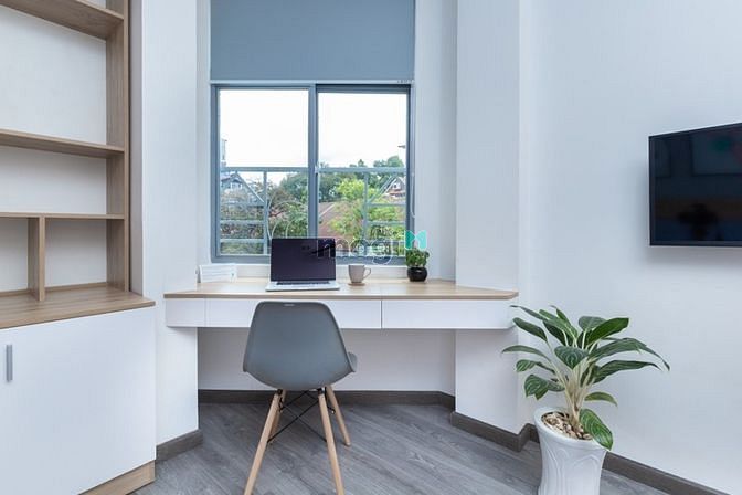 Hình ảnh CHDV Bến Nghé Quận 1 full nội thất cửa sổ lớn