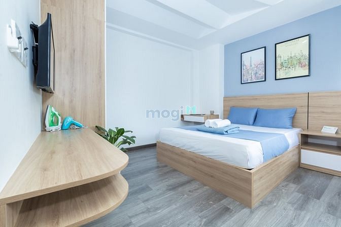 Hình ảnh CHDV Bến Nghé Quận 1 full nội thất cửa sổ lớn