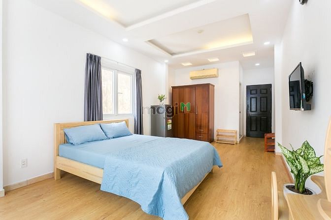 Hình ảnh CHDV Bến Nghé Quận 1 full nội thất cửa sổ lớn