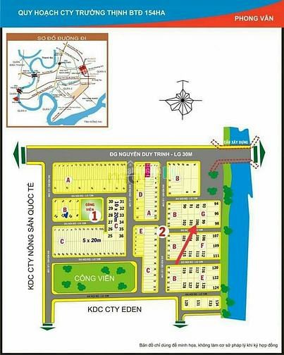 Hình ảnh Bán đất dự án Trường Thịnh, Cầu Xây Dựng, Q2. Lô góc 3 mặt tiền. 10 tỷ