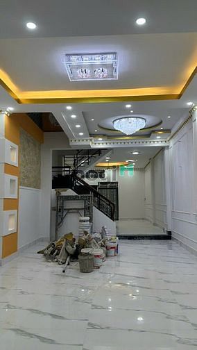 Hình ảnh Nhà Nội Bộ Tên Lửa Dt 5 x20. 3,5 tấm đẹp long lanh