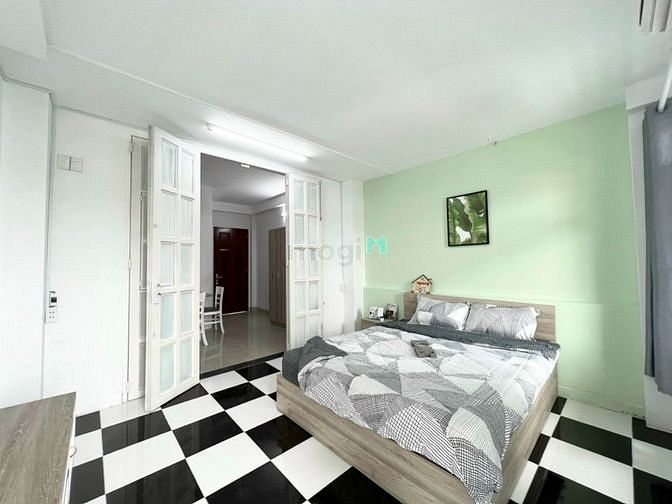 Hình ảnh Cho thuê Studio/1PN giá rẻ cách Trần Não chỉ 3p