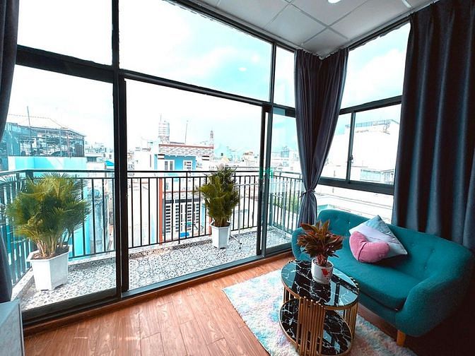 Hình ảnh ⛵️ PENTHOUSE 42m2 City View siêu thoáng- FULL kính_Không gian Chill🍃