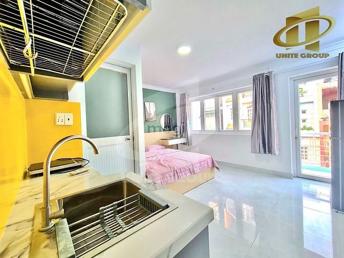 Hình ảnh Studio ban công ngay cầu Lê Văn Sỹ Vòng xoay Dân Chủ CMT8