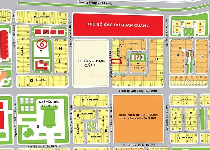 Hình ảnh CHO THUÊ ĐẤT Phan Bá Vành Thạnh Mỹ Lợi 7mx22m- Giá thuê chỉ 14tr/th