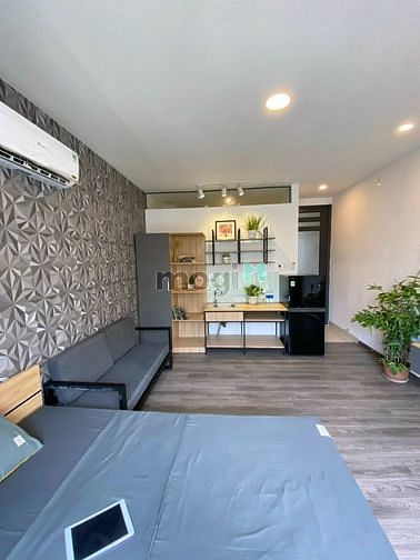 Hình ảnh Phòng studio full nội thất, ban công, máy giặt riêng, gần Phan Đăng Lu