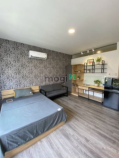 Hình ảnh Phòng studio full nội thất, ban công, máy giặt riêng, gần Phan Đăng Lu