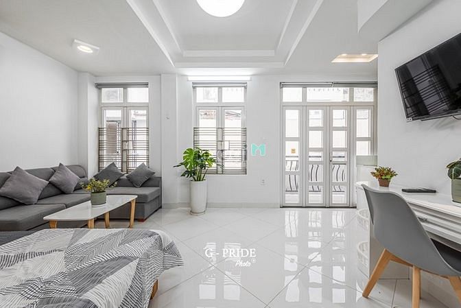 Hình ảnh CHDV Bến Thành Quận 1 full nội thất ban công